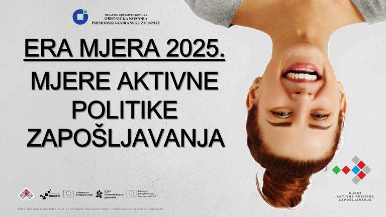 Predstavljanje Mjera aktivne politike zapošljavanja za 2025. godinu i programa vaučera za obrazovanje