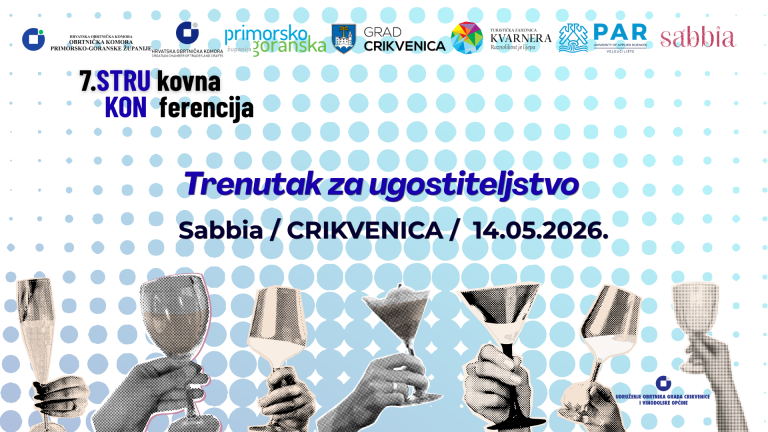 7. STRUKON –  Trenutak za ugostiteljstvo/ 14.05.2026. / Crikvenica